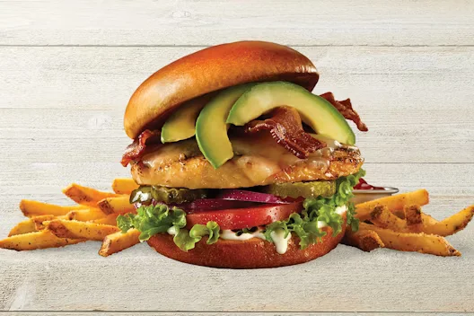 TGI Fridays USA Menu 90 Bacon Ranch Chicken Sandwich