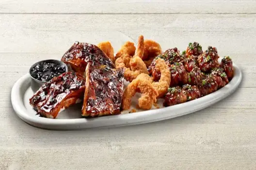 TGI Fridays USA Menu 10 FRIDAYS Signature Whiskey Glaze Sampler