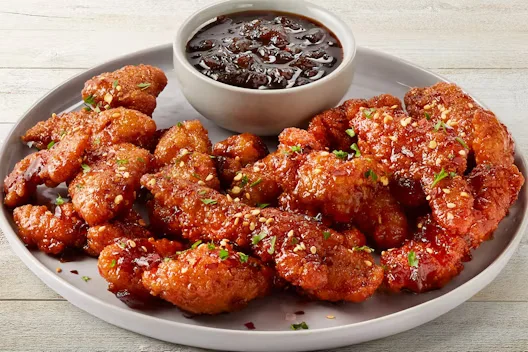 TGI Fridays USA Menu 11 FRIDAYS Signature Whiskey-Glaze Sesame Chicken Strip