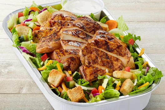 TGI Fridays USA Menu 97 Fridays House Salad with Chicken Party Tray