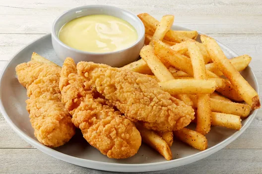 TGI Fridays USA Menu 65 Kid's Crispy Chicken Fingers
