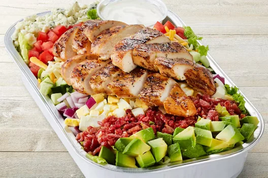 TGI Fridays USA Menu 107 Million Dollar Cobb Salad with Chicken Party Tray