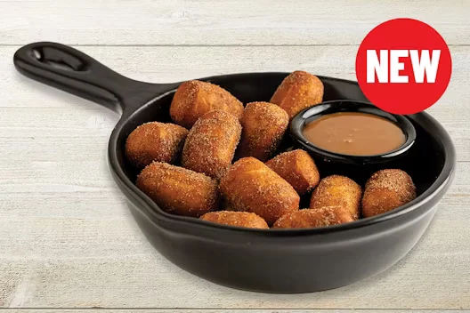 TGI Fridays USA Menu 61 NEW! Cinnamon Sugar Pretzel Bites