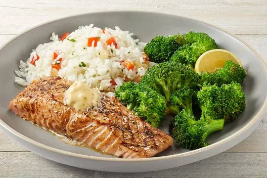 TGI Fridays USA Menu 16 NEW! Salmon Filet