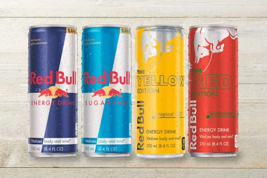 TGI Fridays USA Menu 79 Red Bull