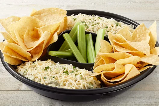 TGI Fridays USA Menu 115 Spinach & Artichoke Dip Platter