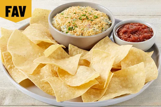 TGI Fridays USA Menu 7 Spinach Artichoke Dip