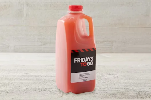 TGI Fridays USA Menu 73 Strawberry Lemonade ½ Gallon Jug
