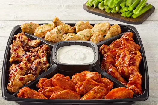 TGI Fridays USA Menu 122 Traditional Wings Platter